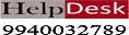 Chennai Help desk phone number: 9940032789