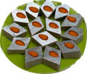 Send Badam barfi, Kaju Barfi sweets from the best sweets shop in Chennai.