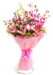 Send Orchids and Lily flowers to Chennai