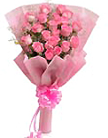 Send Pink Roses Bouquet to Chennai. 