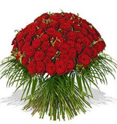 50 Red Rose Flowers Bouquet For Chennai Delivery