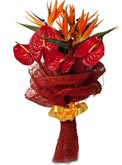 Send Anthurium and BOP Flower Bouquet to Chennai