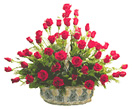 Thank you with Basket of 50 Roses to Chennai Delivery