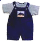 New born Gifts with Blue and White combination Cotton dress up to 4yrs to Chennai Delivery
