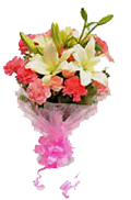 Send Lily and carnation flowers to Chennai
