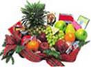 Fruit Basket with Chocolate,Chips,Cheese,Wafer,  Biscuits : gross weight 6Kgs to Chennai Delivery