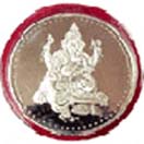 Silver Ganesh Coin House Warming Gift to Chennai Delivery