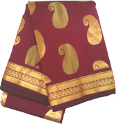 Mothers Day Gift with kanchipuram silk sari to Chennai Delivery