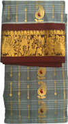 Mothers Day Gift -kanchipuram silk saree Matching unstitched blouse attached to Chennai Delivery