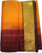 Mothers Day Gift with Cotton-silk sari for Chennai delviery