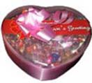 Christmas Gifts with Heart shape chocolate box Nestle to Chennai Delivery
