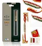 Rakhi gift with Parker Pen and Free Rakhi to Chennai Delivery