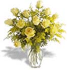 Pongal Gift with 12 Yellow Roses in a Vase to Chennai Delivery