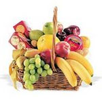 send mothers day gifts with Fresh Fruit Basket with Chesse, Cracker, etc.. to chennai delivery