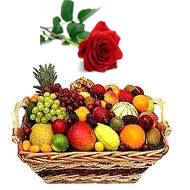 Send Condolence gifts with 10 kgs fruit basket to chennai delivery