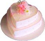 Send cake with 3Kg 2 Step Heart Shape Vanilla Cake for Chennai Delivery.