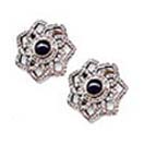 Jewelery Gift with Silver Earring with Stones to Chennai Delivery