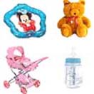 New born Gifts includes: Trolly, Teddy, Teether, Water Bottle to Chennai Delivery