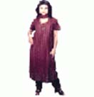 Maroon Salwar and Dupatta Apparels Gifts to Chennai Delivery