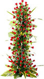 Tall Red Rose Flowers Arrangement to Chennai delivery